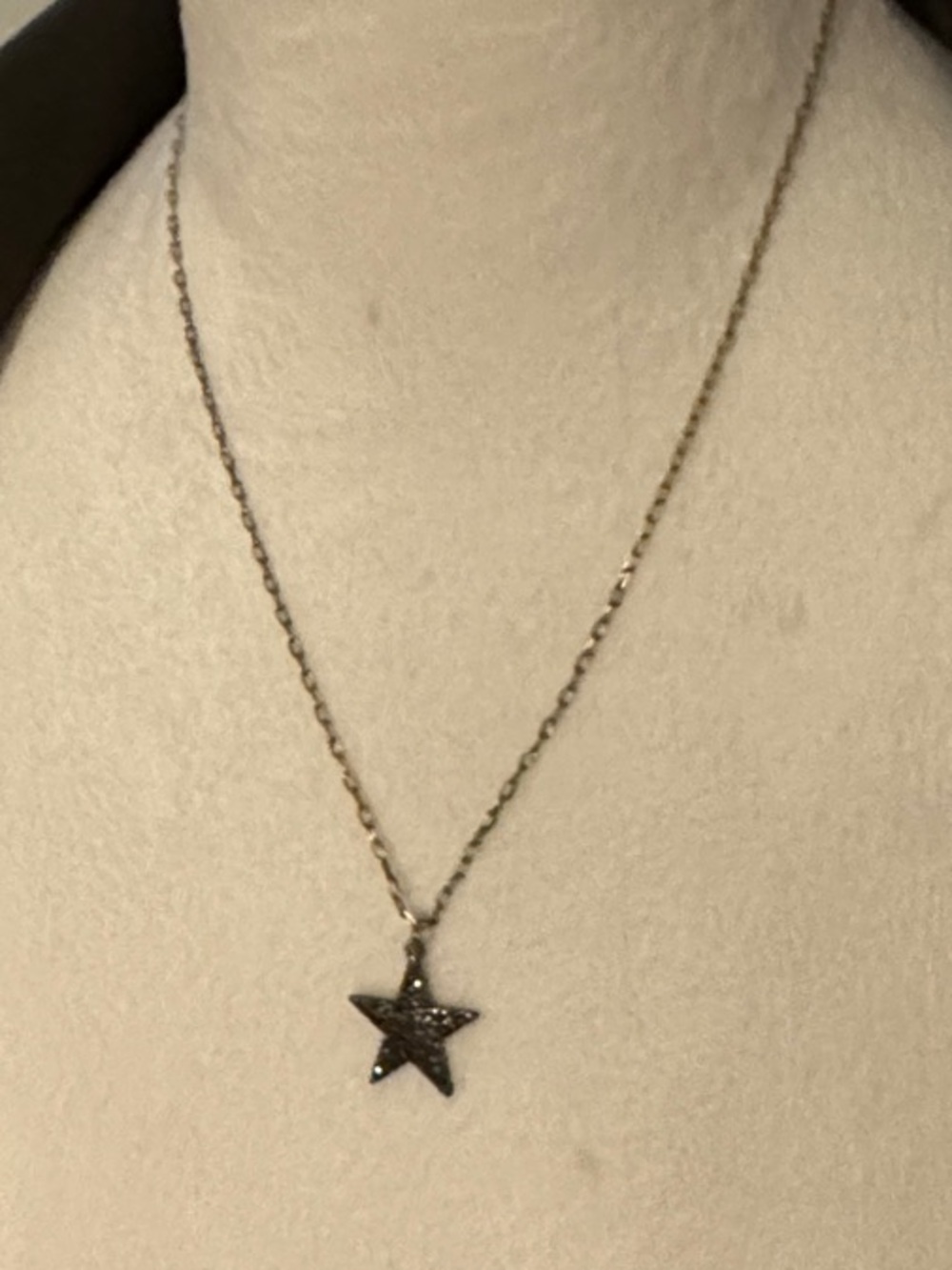torrid Black Star Pendant Necklace
